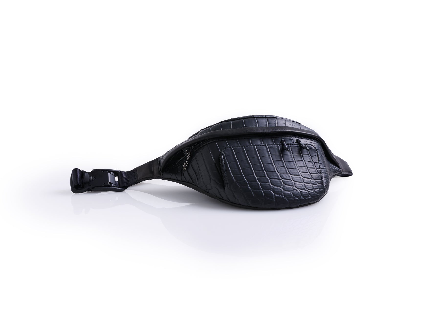 Double Belt Bag Black