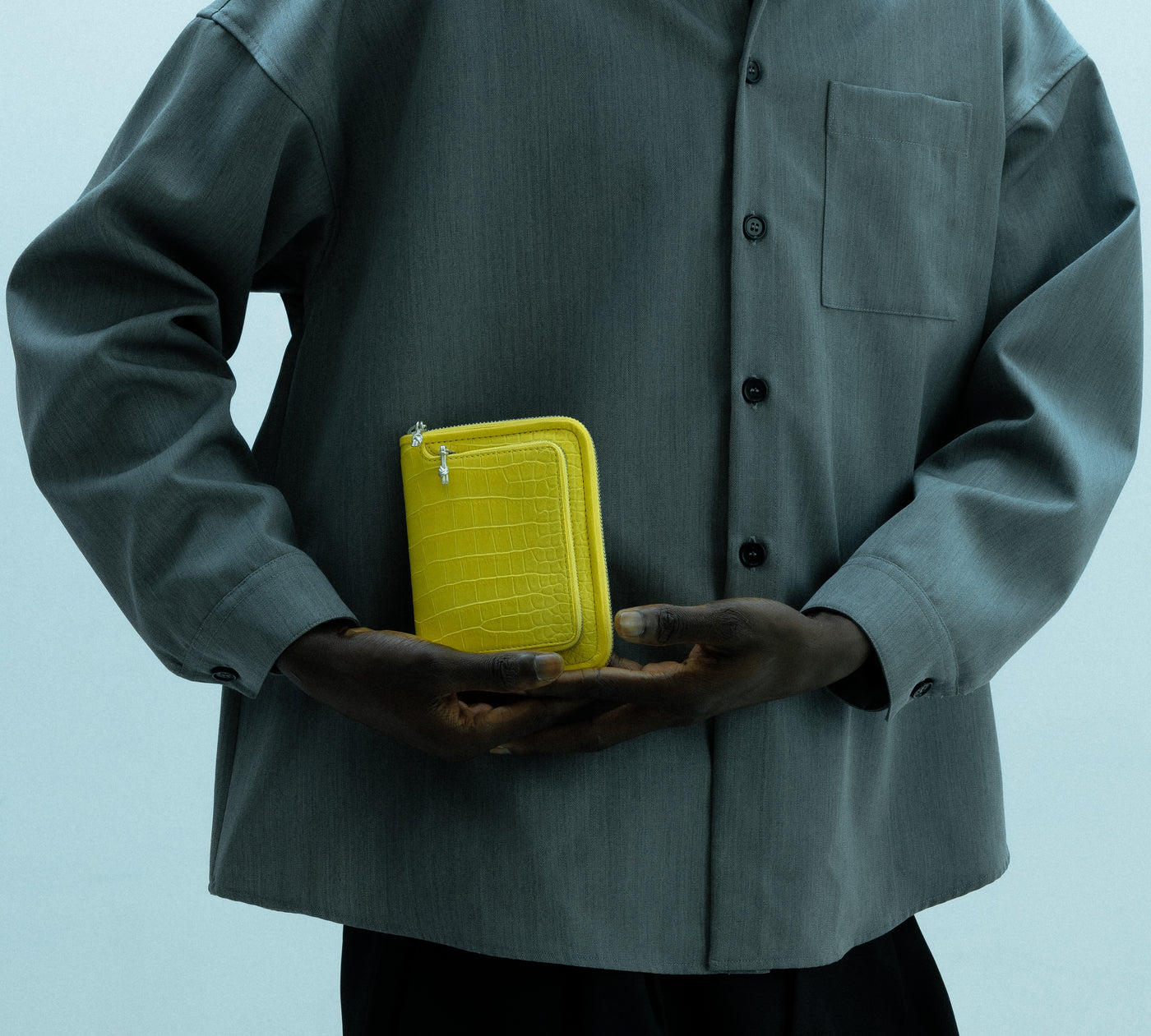 KOKI yellow passport wallet