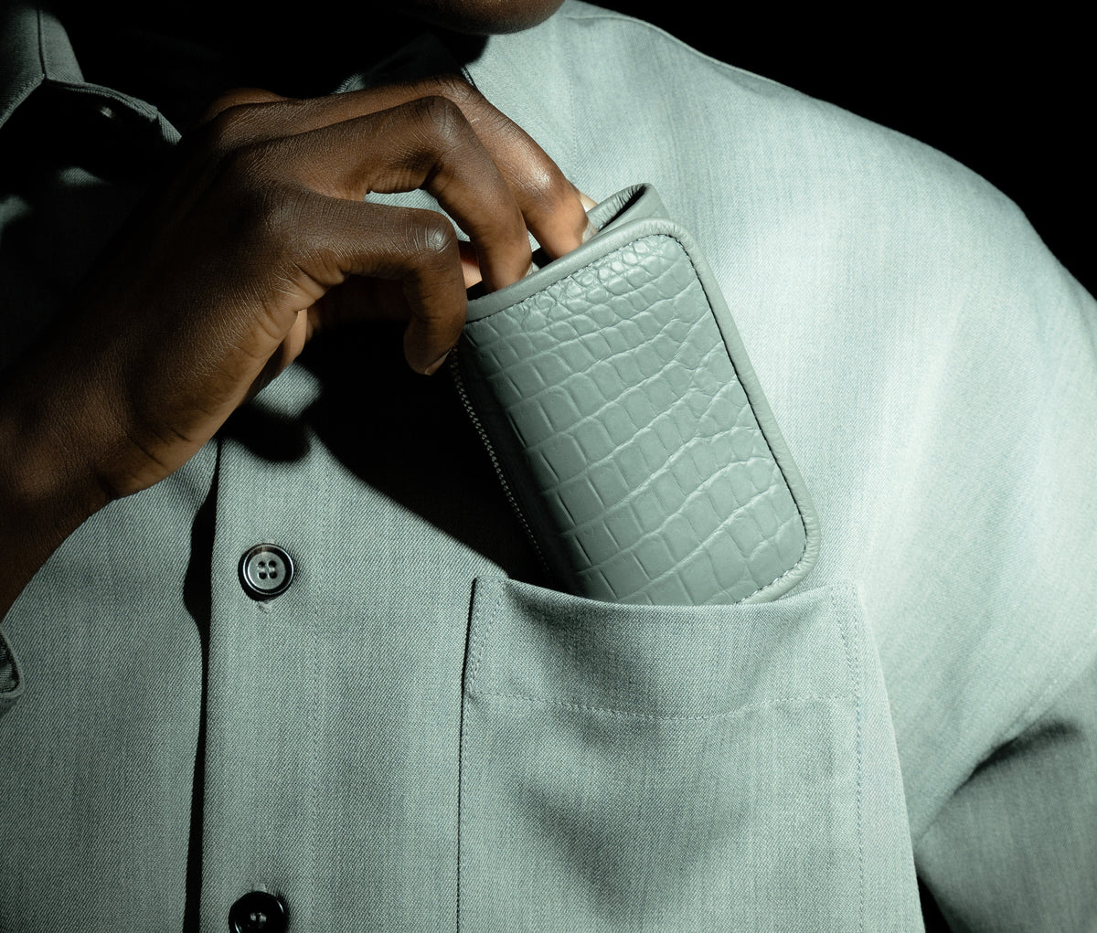 Compact Wallet White